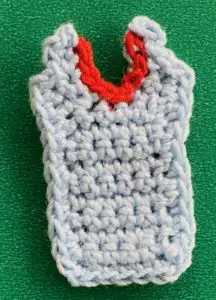 Crochet German boy 2 ply shirt with collar