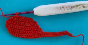 Crochet helicopter 2 ply body