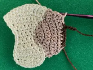 Crochet Shih Tzu 2 ply ear marking