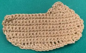 Crochet hanging sloth 2 ply body with head