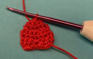 Crochet cherry 2 ply cherry