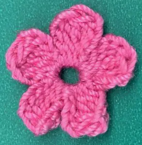 Crochet butterfly scarf large flower