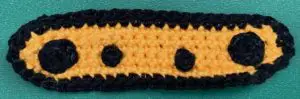 Crochet crane 2 ply track with circles