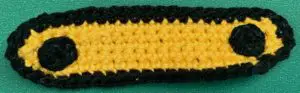 Crochet crane 2 ply tread with large circles