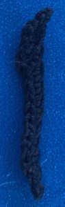 Crochet angelfish 2 ply tail