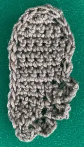 Crochet vulture 2 ply wing neatened
