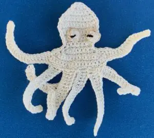 Crochet octopus 2 ply body with legs
