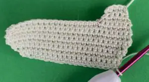 Crochet jack russell 2 ply body