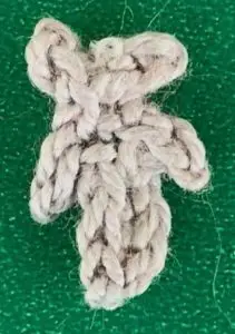 Crochet schnauzer 2 ply face marking