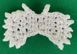 Crochet schnauzer 2 ply muzzle neatened