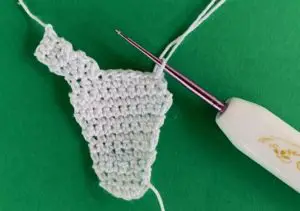 Crochet lady 2 ply joining for second strap