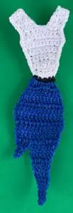 Crochet lady 2 ply skirt