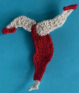 Crochet gymnast 2 ply body with ballet slippers