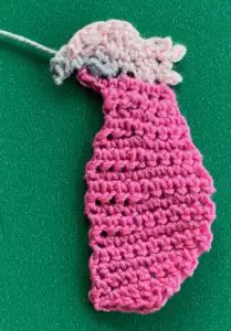 Crochet galah 2 ply body