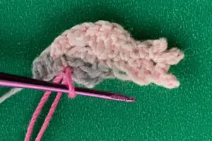 Crochet galah 2 ply joining for body