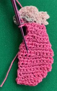 Crochet galah 2 ply joining for body neatening row