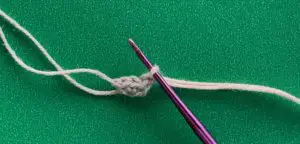 Crochet galah 2 ply joining for crest