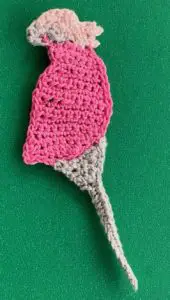 Crochet galah 2 ply tail light