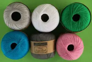 Crochet pond 2 ply cotton