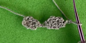 Crochet pond 2 ply rock 2