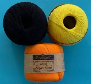 Crochet street light 2 ply cotton