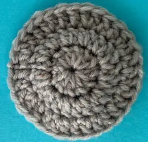 Crochet elephant granny square head