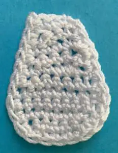 Crochet toucan 2 ply breast neatened