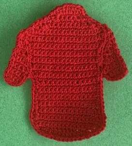 Crochet man 2 ply shirt finished