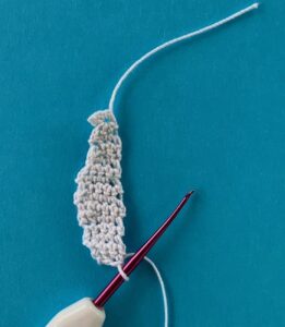 Crochet dove 2 ply head body