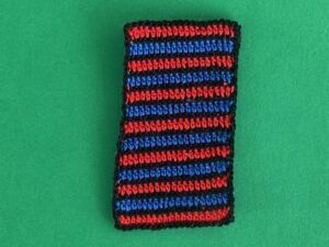 Finished crochet beach towel pattern 2 ply landscape