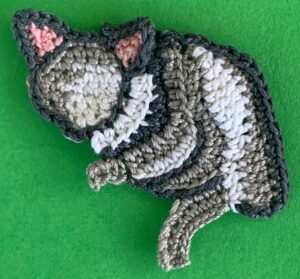 Crochet possum 2 ply body