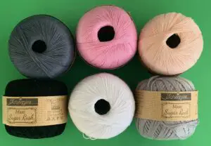 Crochet possum 2 ply cotton