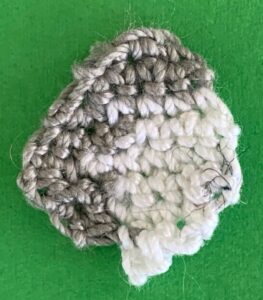 Crochet possum 2 ply head