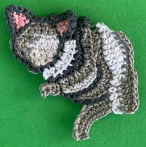 Crochet possum 2 ply second mercury area