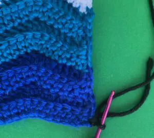 Crochet wall hanging joining for border