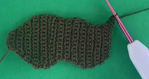 Crochet moose 2 ply body