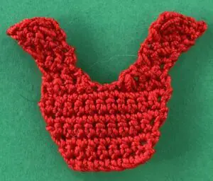 Crochet lady 2 ply bodice