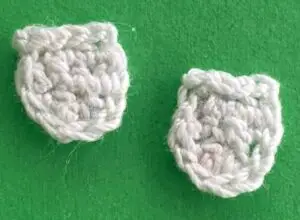 Crochet lady 2 ply shoes
