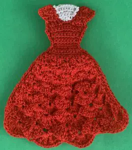 Crochet lady 2 ply shoulders