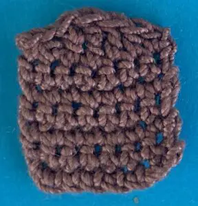 Crochet castle 2 ply door