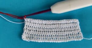 Crochet lighthouse 2 ply joining for roof