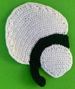 Crochet walking panda 2 ply body neatened