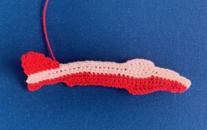 Crochet AirTanker plane 2 ply tail