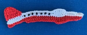 Crochet AirTanker plane 2 ply windows