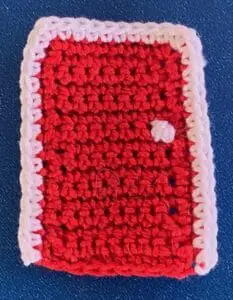 Crochet house 2 ply door knob