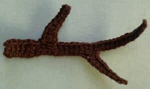Crochet beehive 2 ply branch