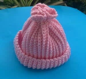 Crochet beanie complete