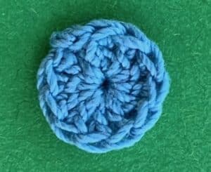 Crochet tiny teddy bear 2 ply body