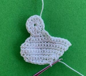 Crochet duck 2 ply head and body
