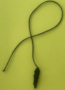 Crochet small butterfly 2 ply body